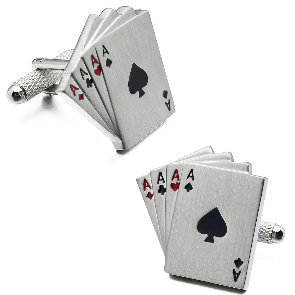 

Запонки HAWSON 4A для покера мужские рубашки лучший подарок вечерние Новинка запонки для игральных карт пуговицы для мужчин