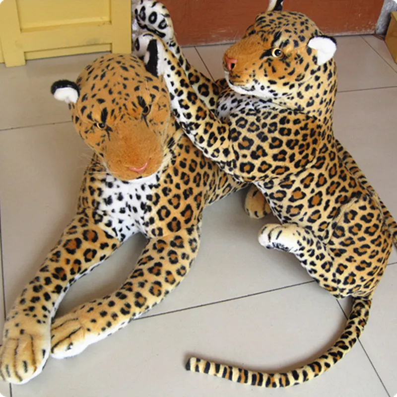 big Artificial animal leopard lion hot-selling plush toy doll simulation leopard doll about 88cm
big Artificial animal leopard lion hot-selling plush toy doll simulation leopard doll about 88cm