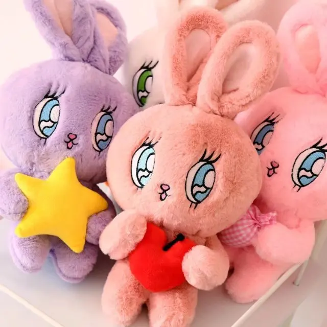 40 см Kawai игрушка животное CHUU кролик с коваными глазами 5 звезд/сахар/вишня