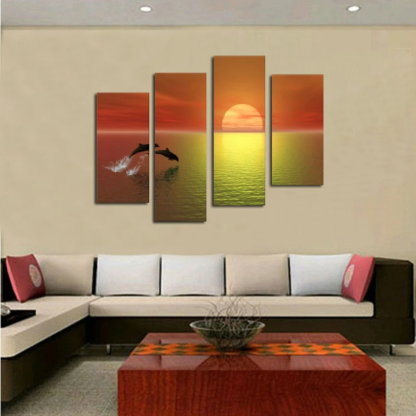 Beautiful sunset sailboat scenery oil painting 4 Pieces modern fashion HD print landscape oil painting wall art pictures
Beautiful sunset sailboat scenery oil painting 4 Pieces modern fashion HD print landscape oil painting wall art pictures