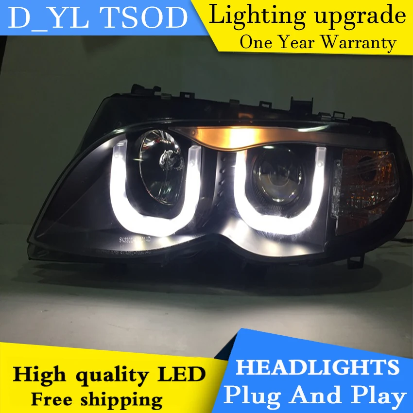 Car Styling for E46 318 320 325 330 Headlights 2002-2006 E46 LED Headlight DRL Bi Xenon Lens High Low Beam Parking HID Fog Lamp
Car Styling for E46 318 320 325 330 Headlights 2002-2006 E46 LED Headlight DRL Bi Xenon Lens High Low Beam Parking HID Fog Lamp