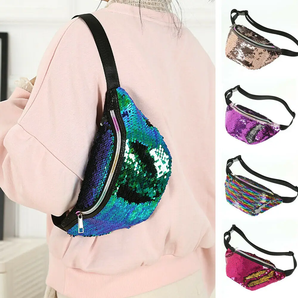 2019 Newest Style Fashion Women Girl Sequins Glitter Waist Bag Fanny Pack Pouch Hip Purse Waist Packs
2019 Newest Style Fashion Women Girl Sequins Glitter Waist Bag Fanny Pack Pouch Hip Purse Waist Packs