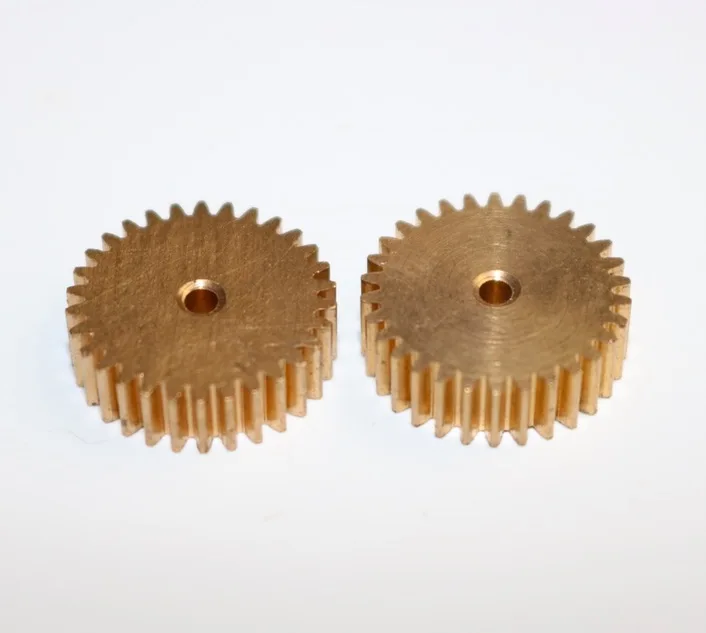 5PCS/LOT 0.5M-22 teeth metal copper precision micro model motor small modulus gear---hole:2mm
5PCS/LOT 0.5M-22 teeth metal copper precision micro model motor small modulus gear---hole:2mm