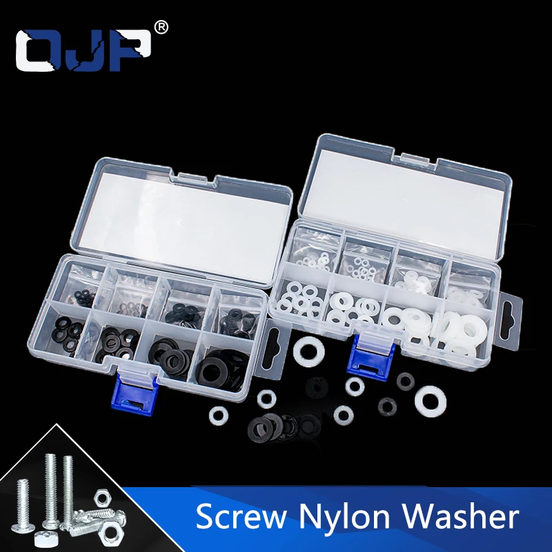 Screw DIN125 ISO7089 M2 M2.5 M3 M4 M5 M6 M8 M10 White Black Plastic Nylon Washer Plated Flat Spacer Seals Washer Gasket Ring Set
Screw DIN125 ISO7089 M2 M2.5 M3 M4 M5 M6 M8 M10 White Black Plastic Nylon Washer Plated Flat Spacer Seals Washer Gasket Ring Set