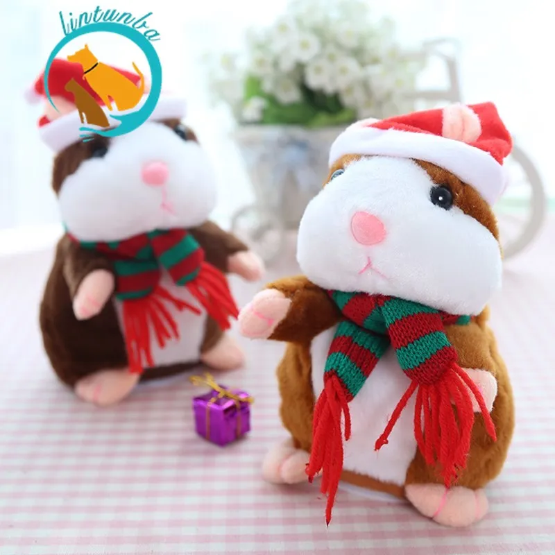 Электрический говорящий хомяк 15 см|hamster plush toy|hamster dollhamster toy |