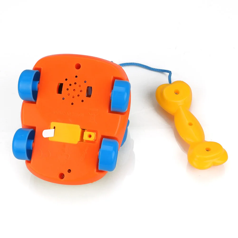 Новый детский Электрический телефон мультяшная модель подарки ранняя