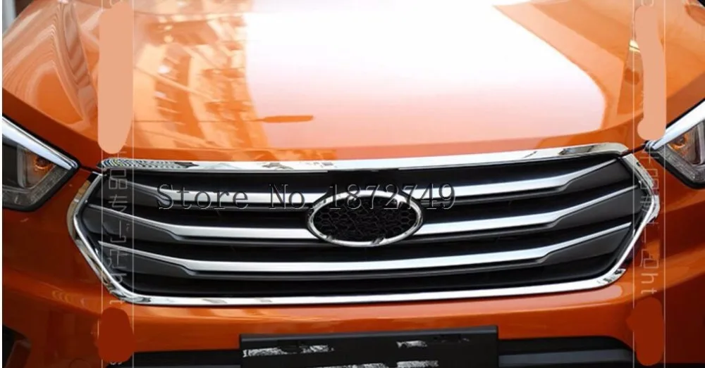 Аксессуары для Hyundai ix25 creta, решетка радиатора, передняя решетка радиатора, отделка, Внешнее украшение, Хромовый стиль 2015-2018
Аксессуары для Hyundai ix25 creta, решетка радиатора, передняя решетка радиатора, отделка, Внешнее украшение, Хромовый стиль 2015-2018