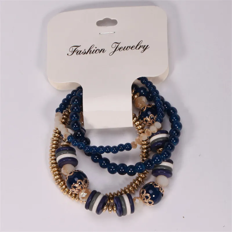 Bohemian Glazed Stone Round Beaded Bracelets For Women Vintage Gold Color Carved Flower Bracelet Wedding Jewelry pulsera mujer
Bohemian Glazed Stone Round Beaded Bracelets For Women Vintage Gold Color Carved Flower Bracelet Wedding Jewelry pulsera mujer