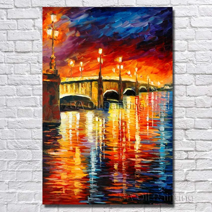 Palette Knife Painting Modern Beautiful Landscape Oil Paintings Home Decoration Wall Art Painting on Canvas No Framed
Palette Knife Painting Modern Beautiful Landscape Oil Paintings Home Decoration Wall Art Painting on Canvas No Framed
