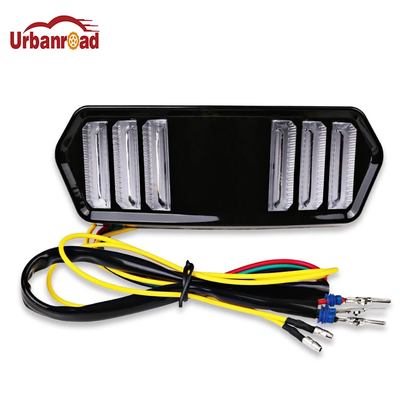Urbanroad 1Pcs Newest Red Amber LED Motorcycle Rear taillight 12V motorcycle Tail Brake Turn Signals Led Light Lamp For Honda
Urbanroad 1Pcs Newest Red Amber LED Motorcycle Rear taillight 12V motorcycle Tail Brake Turn Signals Led Light Lamp For Honda