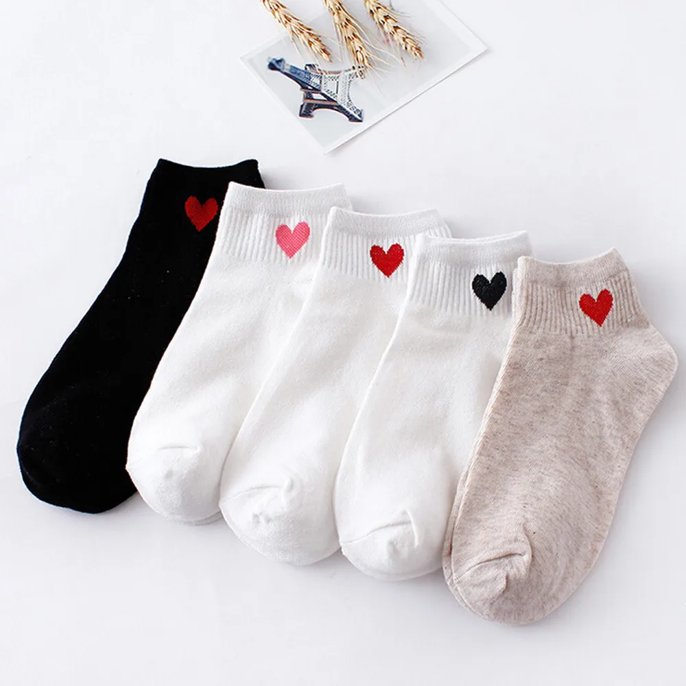 CHAMSGEND Women's love color matching breathable socks Korean socks casual comfort socks
CHAMSGEND Women's love color matching breathable socks Korean socks casual comfort socks