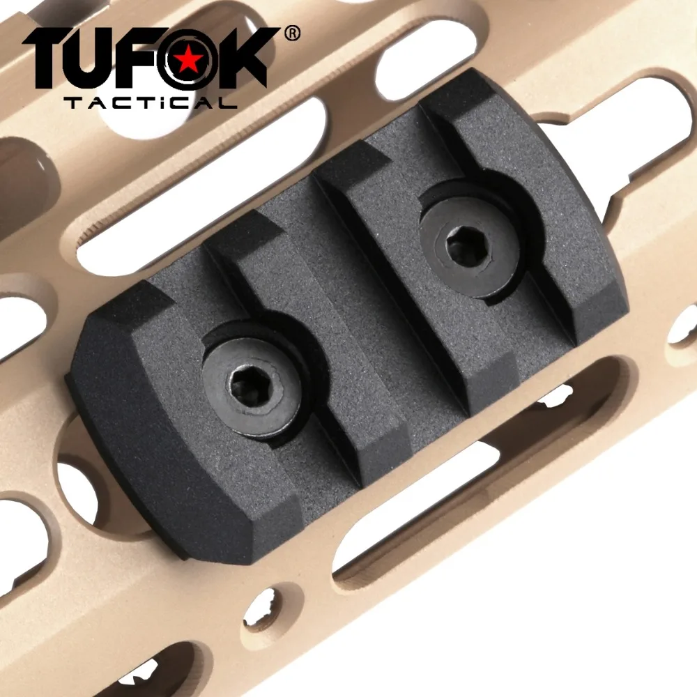TuFok Tactical Keymod Picatinny Rail Section Keymod System Low Profile 3 Slot Weaver Rail Mount Adapter Hunting Accessories
TuFok Tactical Keymod Picatinny Rail Section Keymod System Low Profile 3 Slot Weaver Rail Mount Adapter Hunting Accessories