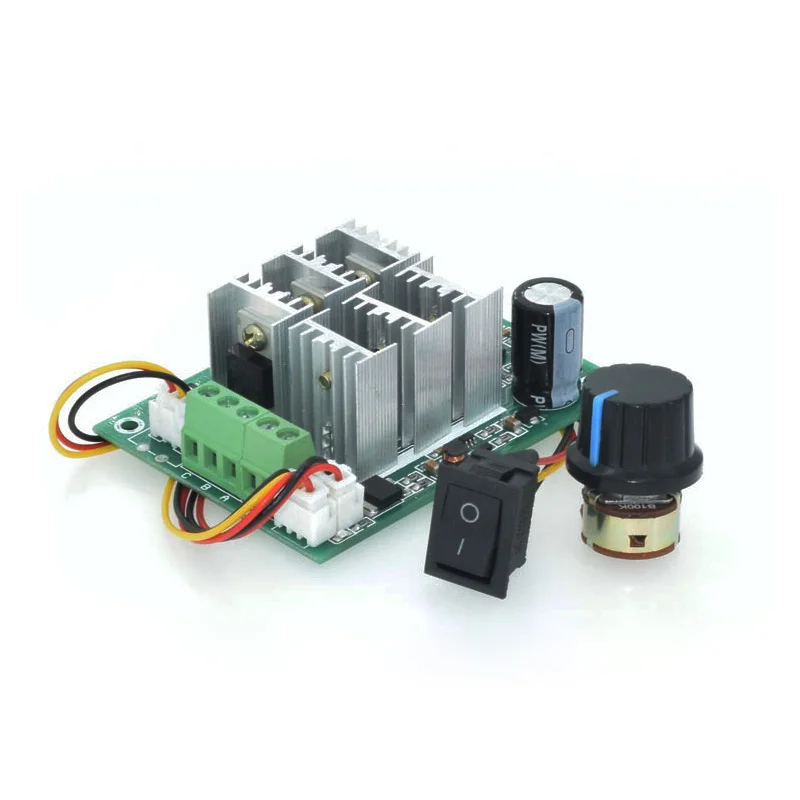 BLDC three phase brushless sensorless motor controller BL01 15A violent fan modulation DC5V6V9V12V36V forward and reverse
BLDC three phase brushless sensorless motor controller BL01 15A violent fan modulation DC5V6V9V12V36V forward and reverse
