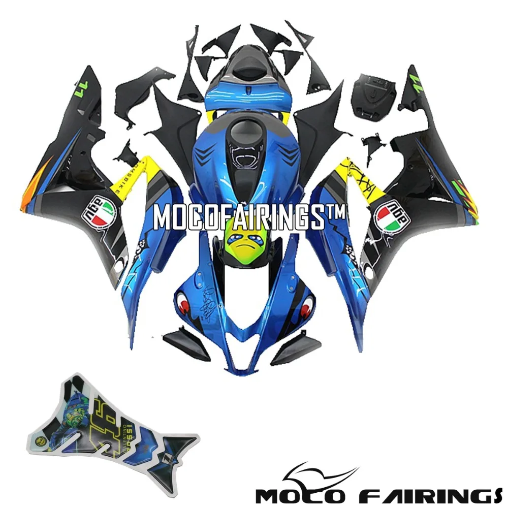 Аксессуары для Honda CBR600RR 2007 2008 F5 CBR 600RR 07 08 Обтекатели из АБС пластика кузова
