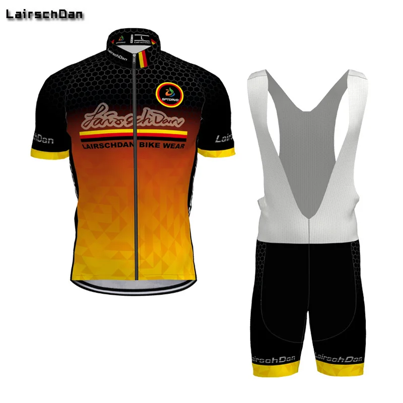 LairschDan Maillot Ciclismo Hombre 2019 анти УФ профессиональная команда Велоспорт Джерси MTB