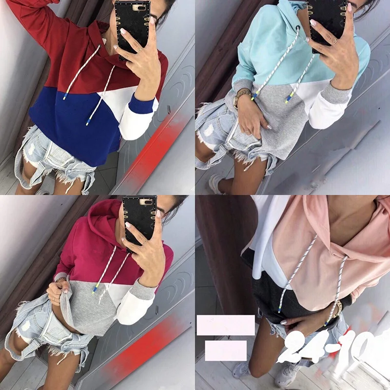 S-2XL women autumn spring winter hoodies blouse tops casual leisure brand striped tops blouse
S-2XL women autumn spring winter hoodies blouse tops casual leisure brand striped tops blouse