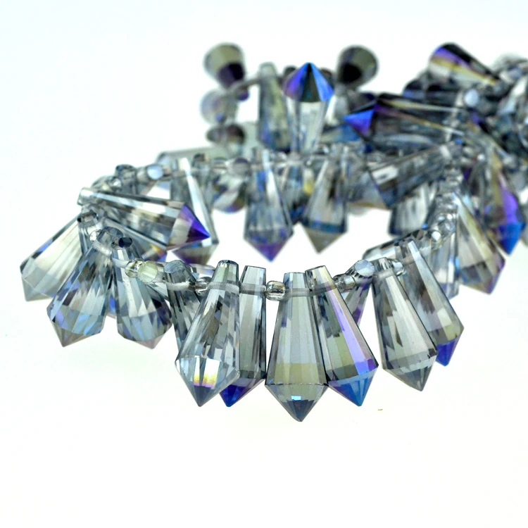 New !50pcs/lot Half Blue Plating Color Waterdrop Crystal Glass beads 8x20mm Jewelry DIY Crystal Beads Free Shipping
New !50pcs/lot Half Blue Plating Color Waterdrop Crystal Glass beads 8x20mm Jewelry DIY Crystal Beads Free Shipping