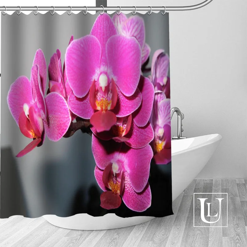 Hot New Eco-friendly orchids flowers Shower Curtain Custom Bathroom Curtain modern Polyester Fabric Thick Waterproof Mildew
Hot New Eco-friendly orchids flowers Shower Curtain Custom Bathroom Curtain modern Polyester Fabric Thick Waterproof Mildew