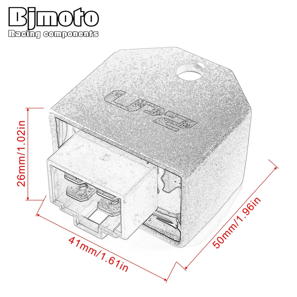 BJMOTO regulator rectifier For Kawasaki 21066-0015 KLX 450 450R 08-17 Yamaha 4GU-H1960-00 5HH-H1960-00 4CK-81960-01 3LA-81960-01
BJMOTO regulator rectifier For Kawasaki 21066-0015 KLX 450 450R 08-17 Yamaha 4GU-H1960-00 5HH-H1960-00 4CK-81960-01 3LA-81960-01
