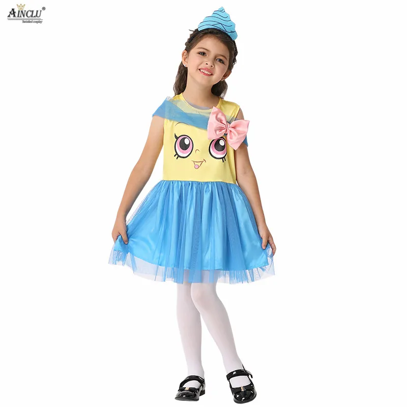 Ainclu Halloween Girls Cosplay Dresses With Headwear Children's Cartoon Anime Costumes Holiday Birthday Play Suits Big Size
Ainclu Halloween Girls Cosplay Dresses With Headwear Children's Cartoon Anime Costumes Holiday Birthday Play Suits Big Size