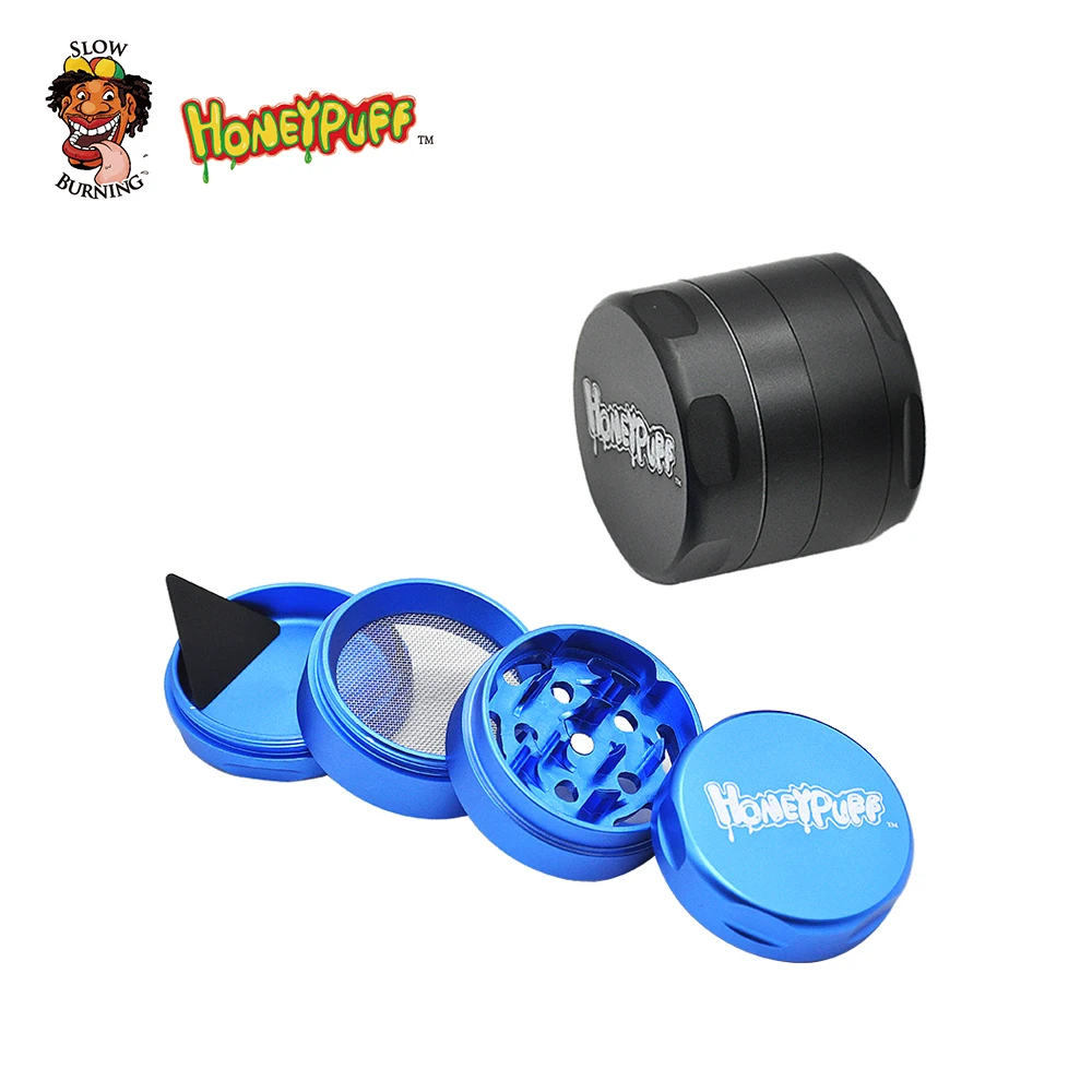 HONEYPUFF 50 MM 4 Layers Aircraft Aluminum Herb Grinder With Sharp Blade Teeth Tobacco Crusher Hand Crank
HONEYPUFF 50 MM 4 Layers Aircraft Aluminum Herb Grinder With Sharp Blade Teeth Tobacco Crusher Hand Crank