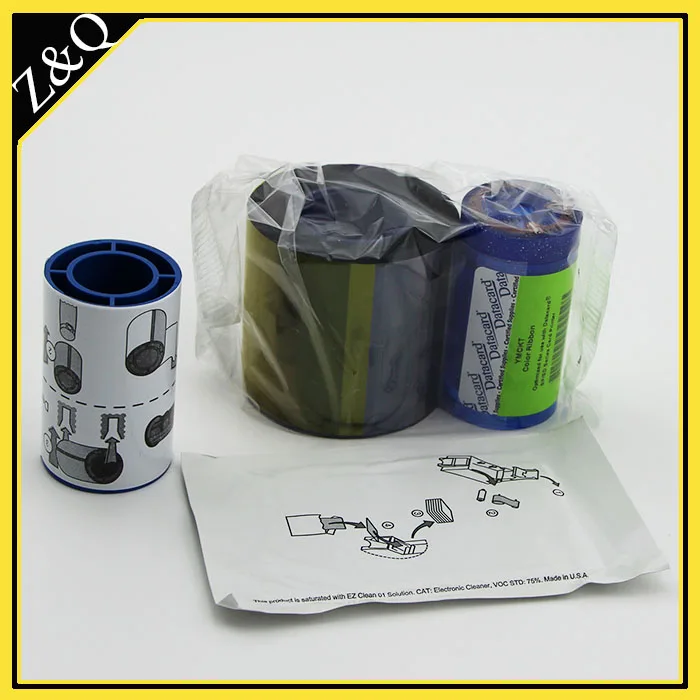 Datacard 534000-003 Color Ribbon & Cleaning Kit - YMCKT for Datacard sd/sp series card printer replaces 552854-504
Datacard 534000-003 Color Ribbon & Cleaning Kit - YMCKT for Datacard sd/sp series card printer replaces 552854-504
