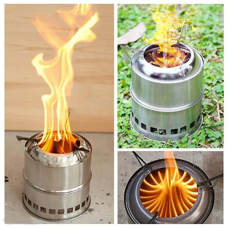 Portable Fuel Furnace Burner Stainless Steel Folding Wood Stove for Picnic Cooking Hiking Travel Camping Compact Outdoor Stoves
Portable Fuel Furnace Burner Stainless Steel Folding Wood Stove for Picnic Cooking Hiking Travel Camping Compact Outdoor Stoves