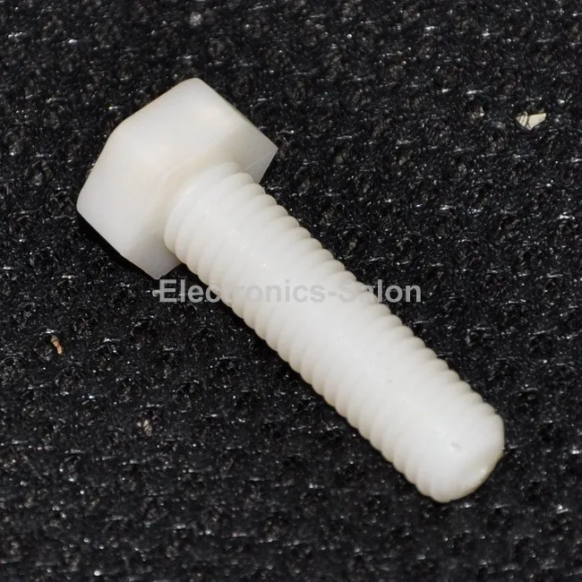 ( 1000 pcs/lot ) Metric M10 x 45mm Nylon Hex Bolt, Hexagonal Screw