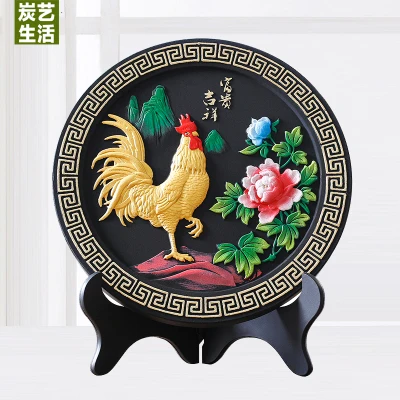 Zodiac chicken furnishing furniture wine cabinet decoration charcoal carving crafts living room decorated chicken New Year sktop
Zodiac chicken furnishing furniture wine cabinet decoration charcoal carving crafts living room decorated chicken New Year sktop