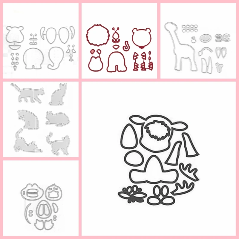 Little Animal Cutting Die Craft Paper Card Making Handmade Template Decoration Stencil Embossing DIY Scraobooking
Little Animal Cutting Die Craft Paper Card Making Handmade Template Decoration Stencil Embossing DIY Scraobooking