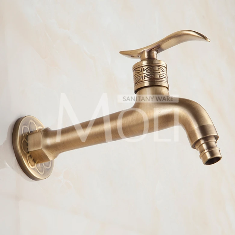 Soild Brass Antique Garden Faucet Single Handle Hole Washing Machine Faucets Crane Wall Mount Mop Pool Tap Mixer MW001
Soild Brass Antique Garden Faucet Single Handle Hole Washing Machine Faucets Crane Wall Mount Mop Pool Tap Mixer MW001