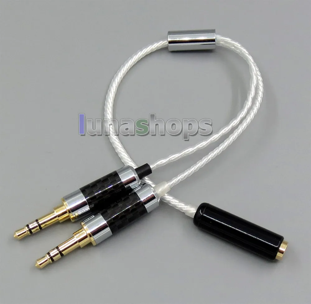LN005246 3.5mm Balanced To Normal 3.5mm Female Audio Adapter Silver Cable For SONY PHA-3 Amplifier
LN005246 3.5mm Balanced To Normal 3.5mm Female Audio Adapter Silver Cable For SONY PHA-3 Amplifier