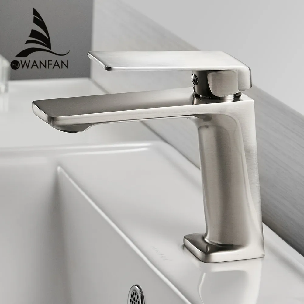 Basin Faucet Brushed Nickel Torneiras Bathroom Sink Faucet Single Handle Hole Faucet Basin Taps Hot Cold Mixer Tap Crane 9922
Basin Faucet Brushed Nickel Torneiras Bathroom Sink Faucet Single Handle Hole Faucet Basin Taps Hot Cold Mixer Tap Crane 9922
