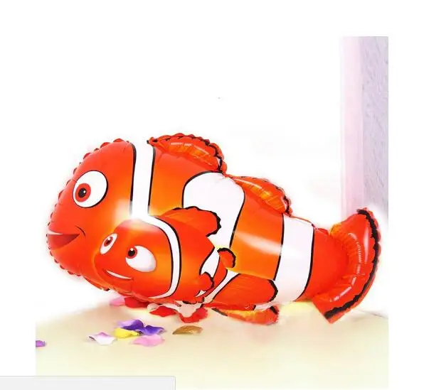 Дети любят рыба клоун Немо воздушные шары из фольги в виде животного для дня