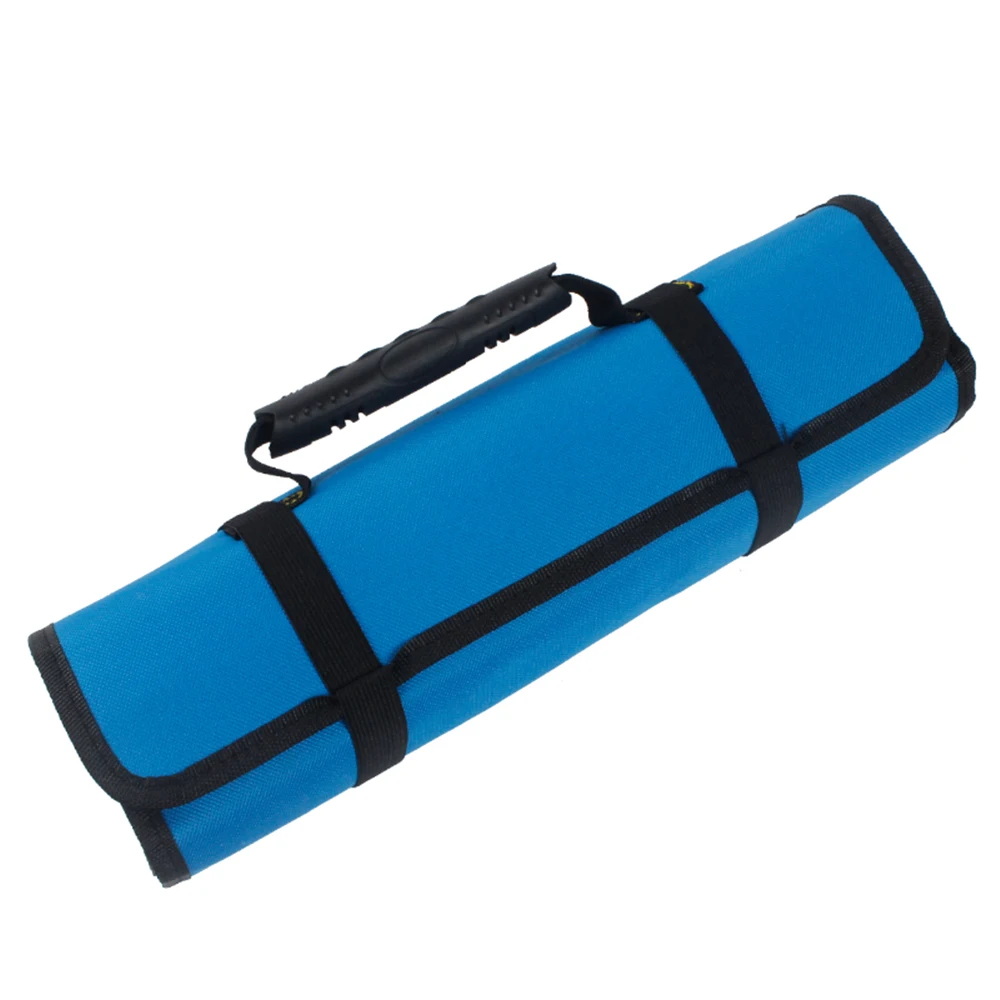 Multifunction Electrician Hand Tool Bag Carrying Handles Oxford Canvas Wrench Spanner Chisel Roll Bags Organizer Storage Case |