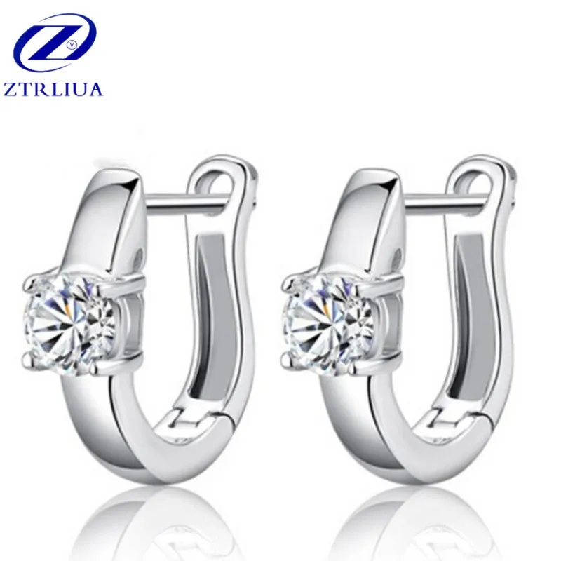 Beautiful High-quality Fashion 925 Sterling Silver Jewelry Temperament Crystal Geometry U-shaped Female Dangle Earrings SE327
Beautiful High-quality Fashion 925 Sterling Silver Jewelry Temperament Crystal Geometry U-shaped Female Dangle Earrings SE327
