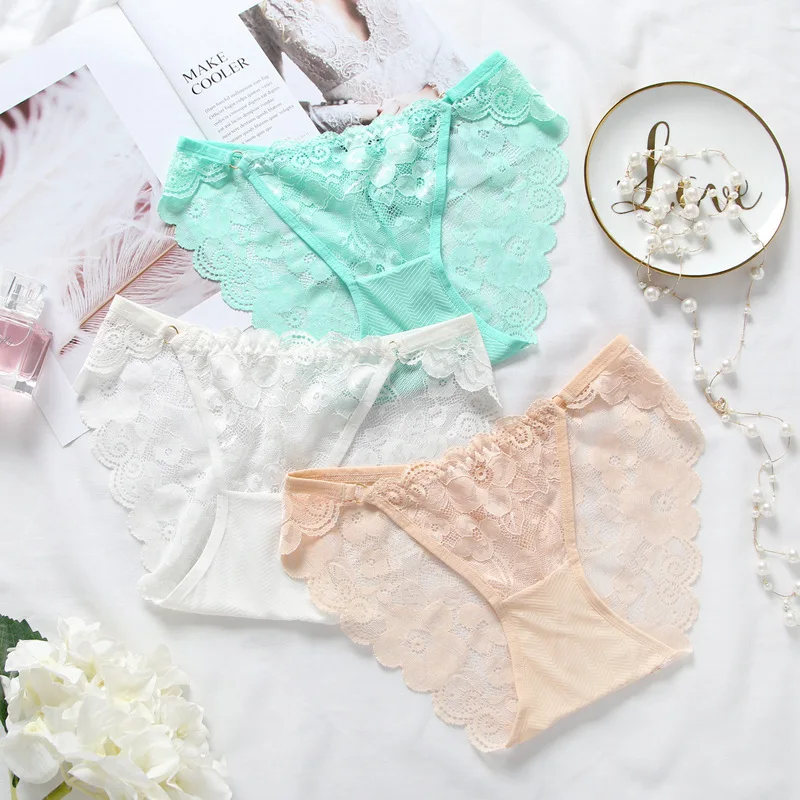 1PC Soft Comfortable Breathable Summer Low-Rise Knickers Hollow Briefs Ultra Thin Underwear Lace Panties Lady Sleepwear
1PC Soft Comfortable Breathable Summer Low-Rise Knickers Hollow Briefs Ultra Thin Underwear Lace Panties Lady Sleepwear