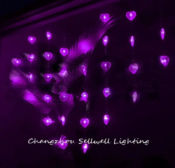 GREAT!Holiday lighting showcase crystal curtain decoration 0.95*1.2m purple heart bead curtain lamp H062(2)
GREAT!Holiday lighting showcase crystal curtain decoration 0.95*1.2m purple heart bead curtain lamp H062(2)