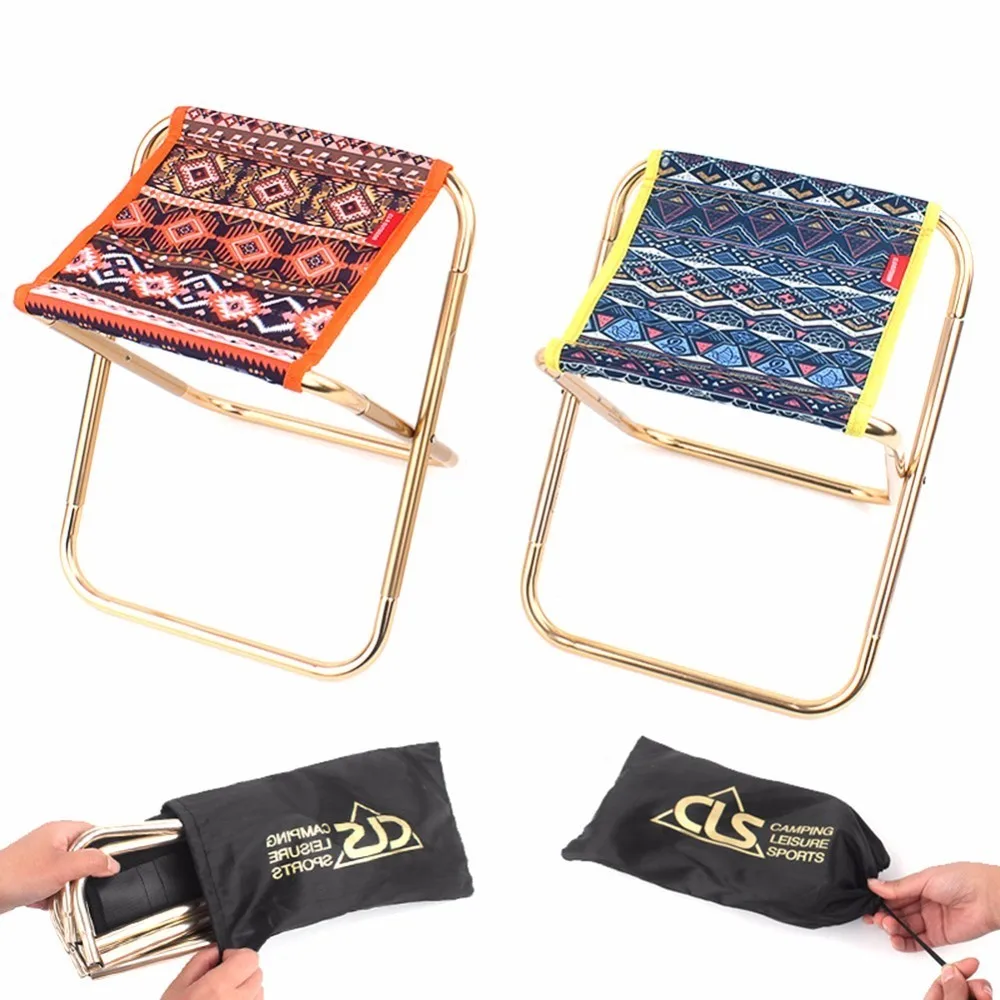 Portable Folding Fishing Chair Printed Pattern Aluminium Alloy 7075 Chair for Hiking BBQ Camping Outdoor Activities with bag
Portable Folding Fishing Chair Printed Pattern Aluminium Alloy 7075 Chair for Hiking BBQ Camping Outdoor Activities with bag