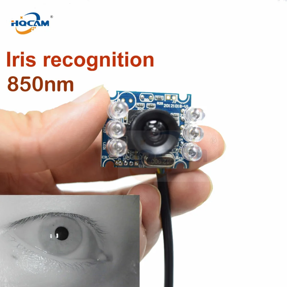 HQCAM 720P IR MINI USB Camera module IR Infrared Night Vision Face Recognition Iris Recognition 850nm Narrow Band Effect Camera
HQCAM 720P IR MINI USB Camera module IR Infrared Night Vision Face Recognition Iris Recognition 850nm Narrow Band Effect Camera