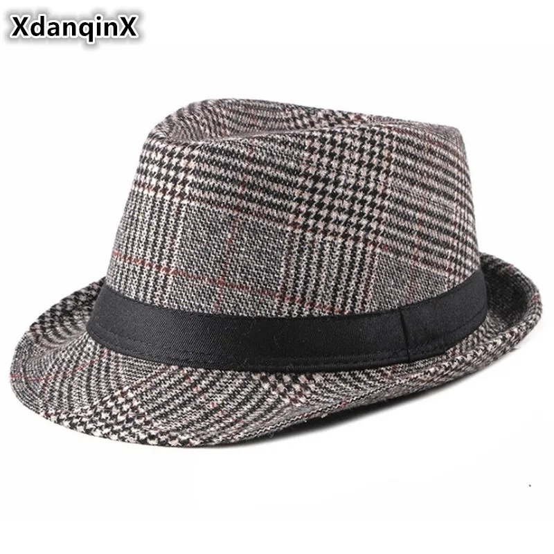 XdanqinX 2019 New Elegant Retro Men's Fedoras Hats Spring Fashion Vintage Simple Women's Jazz Hat Trends Gentry Couple Hat
XdanqinX 2019 New Elegant Retro Men's Fedoras Hats Spring Fashion Vintage Simple Women's Jazz Hat Trends Gentry Couple Hat