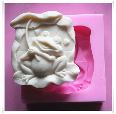 Frog shape Silicone mold Handmade soap mould DIY tools resin clay craft decoration mold
Frog shape Silicone mold Handmade soap mould DIY tools resin clay craft decoration mold