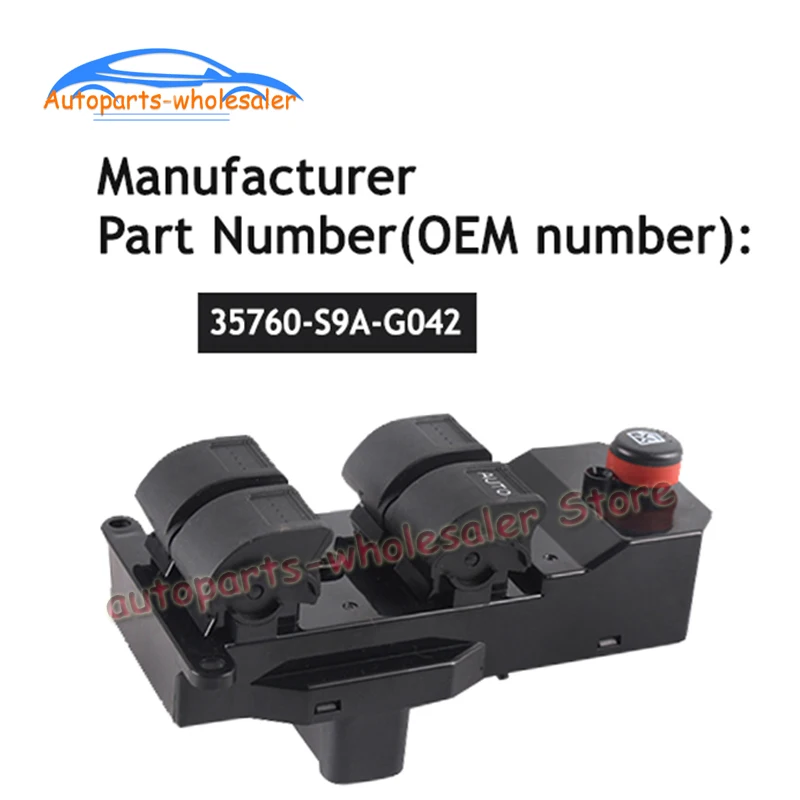 Автомобильный переключатель стеклоподъемника для Honda CRV CR-V 2002-2006 Civic 2001-2005
Автомобильный переключатель стеклоподъемника для Honda CRV CR-V 2002-2006 Civic 2001-2005