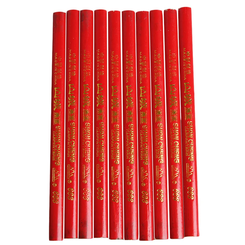 10x 175mm Carpenters Pencils Black Lead For DIY Builders Joiners Woodworking New qiang
10x 175mm Carpenters Pencils Black Lead For DIY Builders Joiners Woodworking New qiang