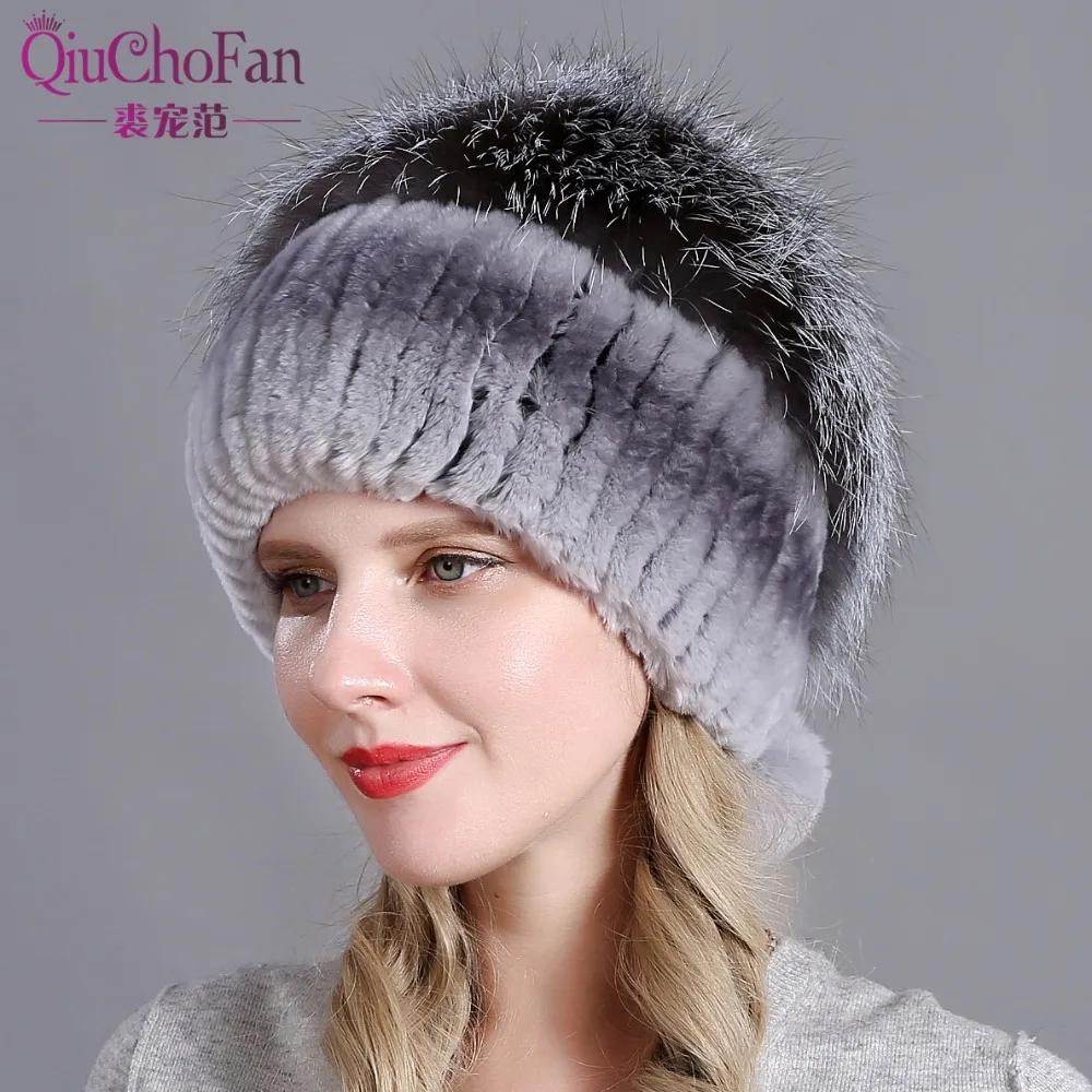 qiuchongfan Hat for Women 100% Real Rex Rabbit Fox Fur Hat Rex Rabbit Fur Caps lady winter warm Headwear free shipping
qiuchongfan Hat for Women 100% Real Rex Rabbit Fox Fur Hat Rex Rabbit Fur Caps lady winter warm Headwear free shipping