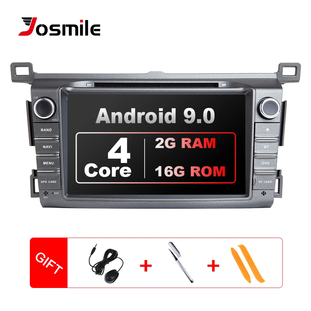 2 din Android 9 0 автомобильный DVD плеер авторадио для Toyota RAV4 Rav 4 2013 2014 2015 GPS навигация
