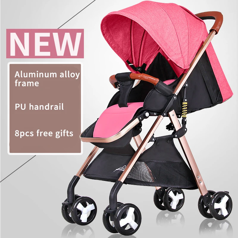 Free shipping ! 5.2kg light stroller high landscape Baby Pram folding travel Carriage Umbrella Newborn stroller
Free shipping ! 5.2kg light stroller high landscape Baby Pram folding travel Carriage Umbrella Newborn stroller