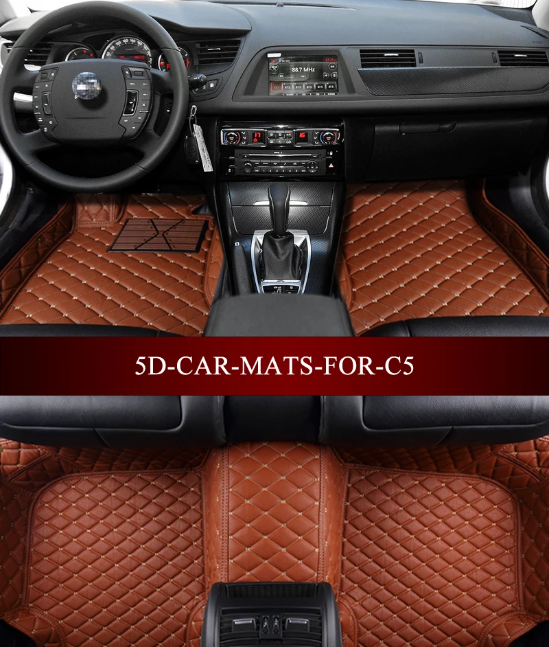 Leather Car floor mat carpet rug for Citroen C3 C4 C5 DS Quatre Triomphe Elysee custom fit car carpet floor foot mats
Leather Car floor mat carpet rug for Citroen C3 C4 C5 DS Quatre Triomphe Elysee custom fit car carpet floor foot mats