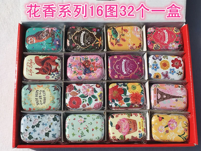 32 Pc/Lot Flower Animal Style Mini Cover Iron Tin Metal Pencil Case / Can/Pill Cute Small Kit/Candy Storage Gift Box
32 Pc/Lot Flower Animal Style Mini Cover Iron Tin Metal Pencil Case / Can/Pill Cute Small Kit/Candy Storage Gift Box