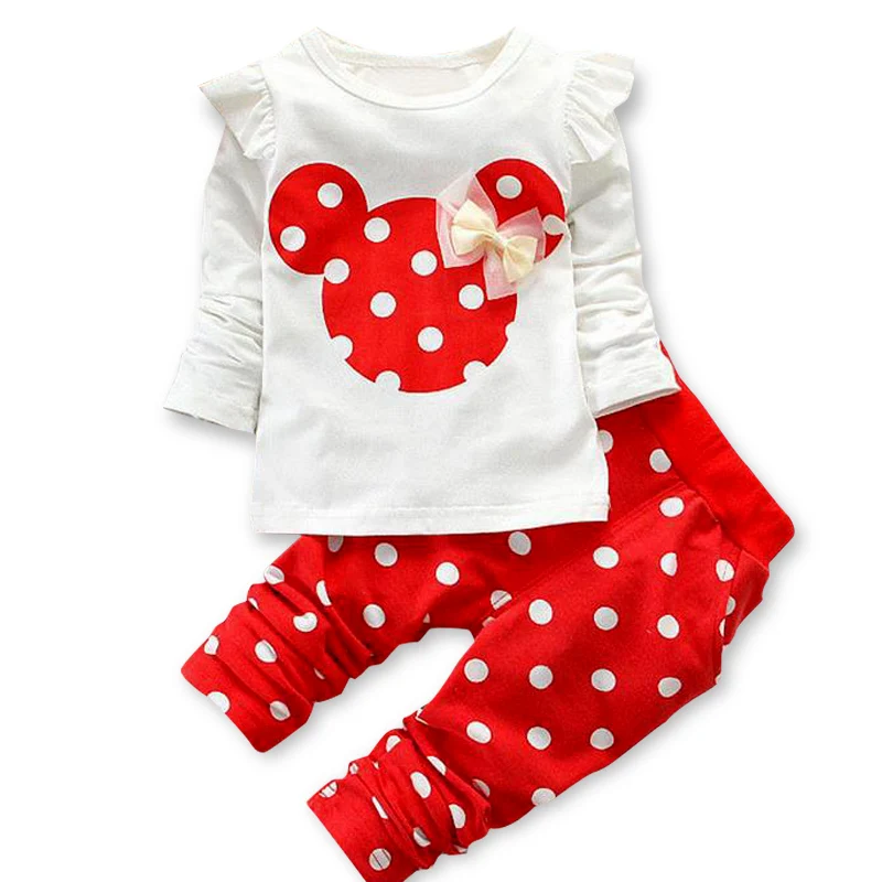 2022 Winter Girls Clothing Sets Cartoon Minnie T-shirt+Polka Dots Pants 2 Pcs Kids 2 Piece Set Children Casual Sport Suit 6M-24M
2022 Winter Girls Clothing Sets Cartoon Minnie T-shirt+Polka Dots Pants 2 Pcs Kids 2 Piece Set Children Casual Sport Suit 6M-24M